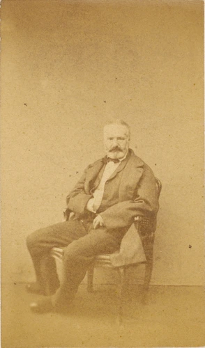 Louis-Gilbert Radoux - Victor Hugo à Jersey en 1855