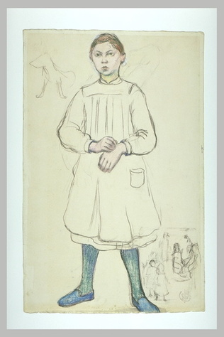Emile Schuffenecker - Portrait de Mademoiselle Fontalirand