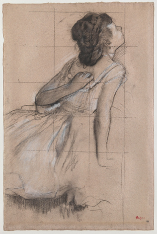 Edgar Degas - Danseuse se grattant le dos