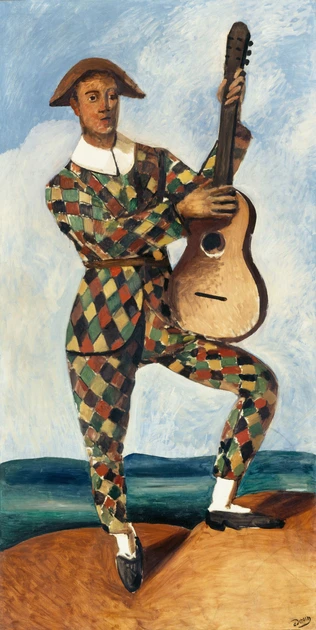 André Derain - Arlequin à la guitare