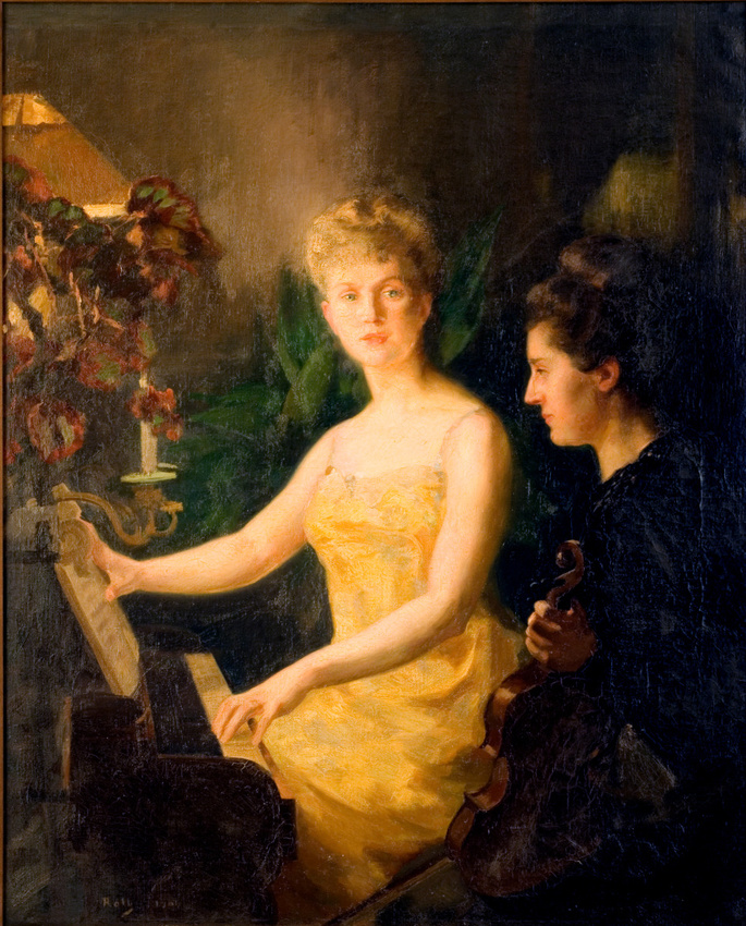Alfred Roll - Etude des Troyens à Carthage