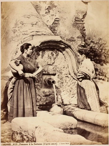 Juan Laurent - Cordoue, femmes à la fontaine