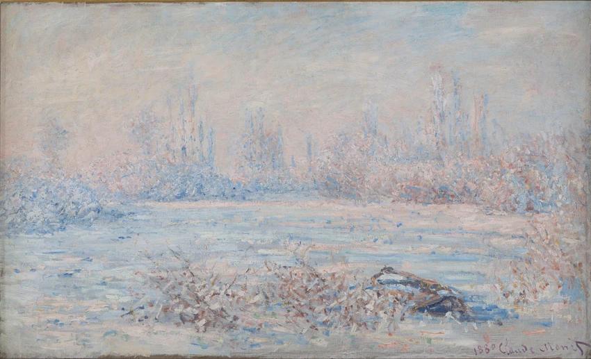 Le Givre - Claude Monet