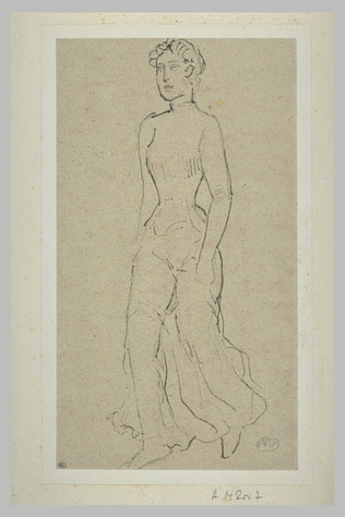 Aristide Maillol - La jeune madame Maillol