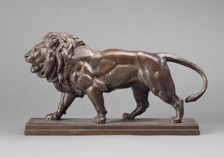Antoine-Louis Barye - Lion marchant