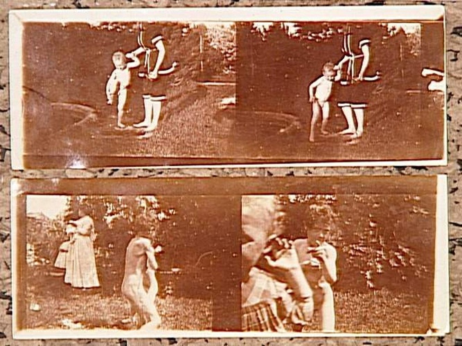 Pierre Bonnard - Gros plan coupé de Robert et, derrière, Charles
