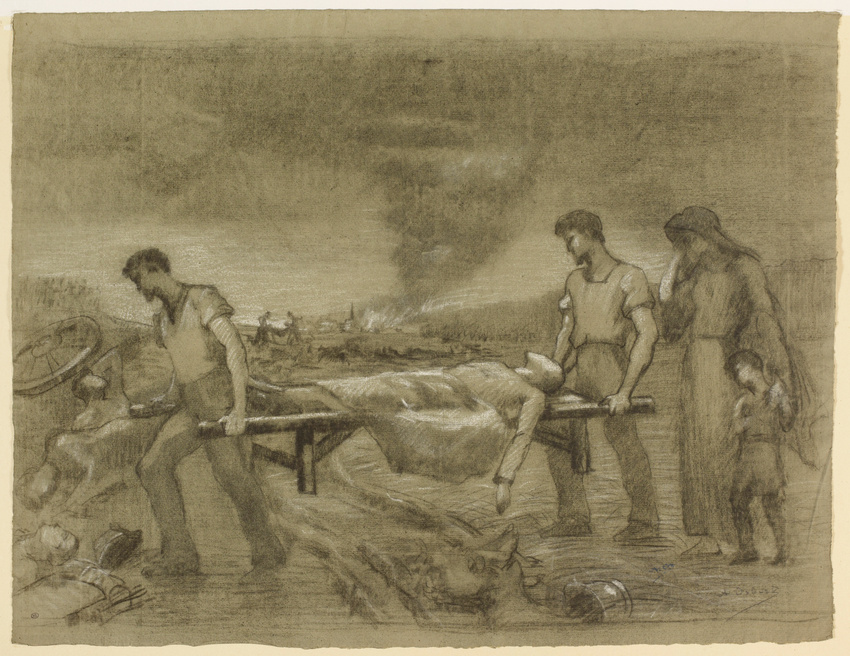 Alphonse Osbert - L'Accident de travail (la Mine)