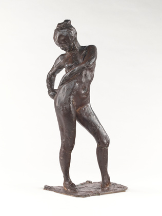 Edgar Degas - Danseuse attachant le cordon de son maillot