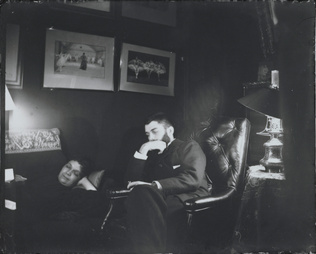 Edgar Degas - Louise et Daniel Halévy