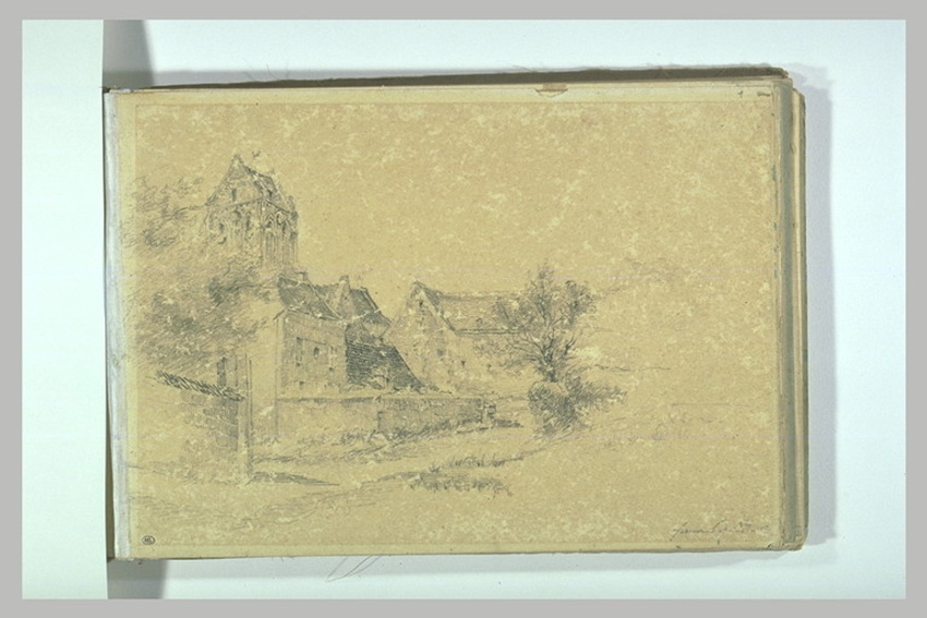 Léonide Bourges - Une ferme