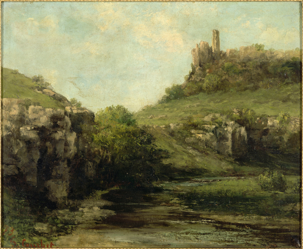 Gustave Courbet - La Source à Ornans