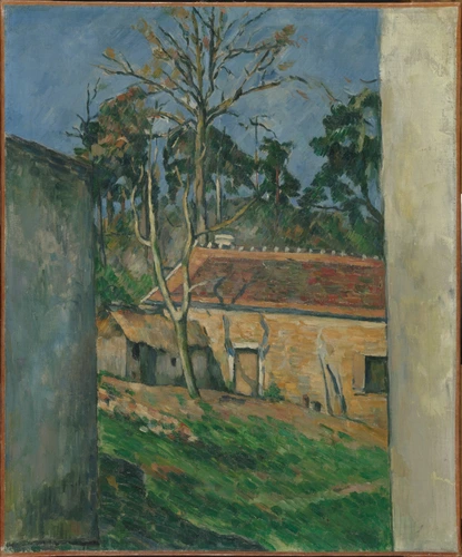 Paul Cézanne - Cour d'une ferme