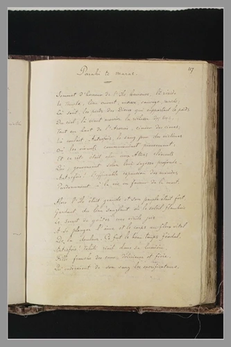 Paul Gauguin - Notes manuscrites : 'Parahi Te marae'