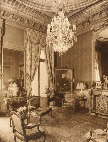 Chevojon - Hôtel particulier de Gustave Eiffel, 1 rue Rabelais, Paris, le salon