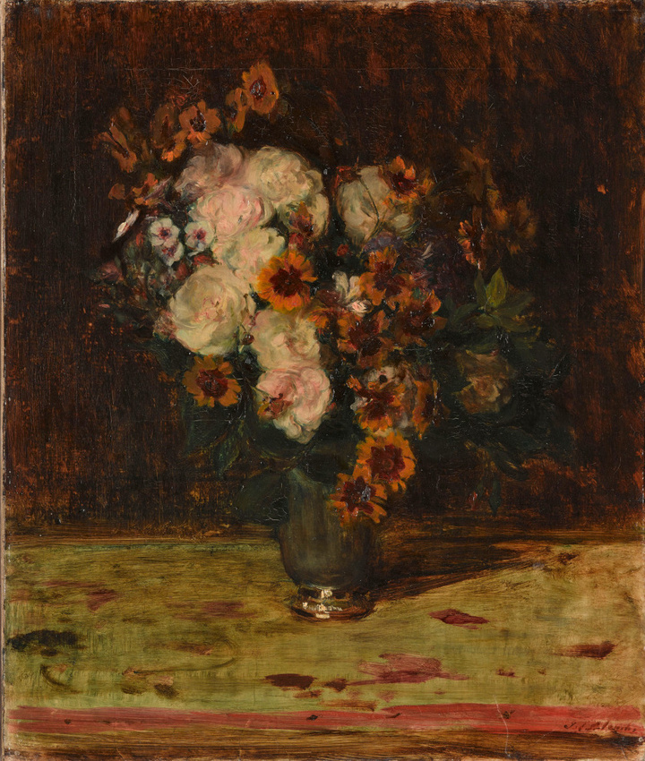 Jacques-Emile Blanche - Fleurs dans un vase