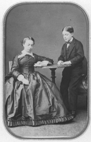 Bayard et Bertall - Jeune fille et un garçon