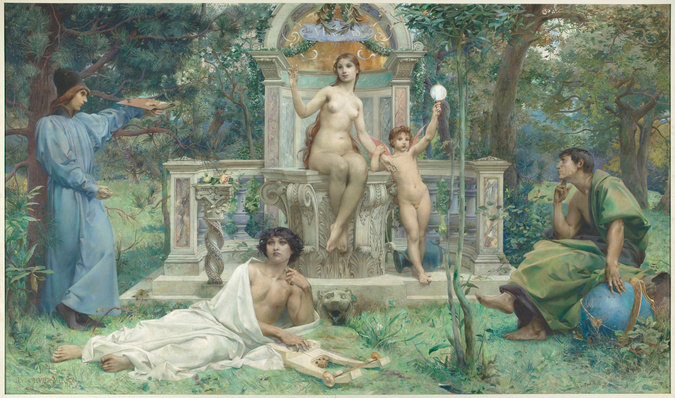 Luc Olivier Merson - La Vérité