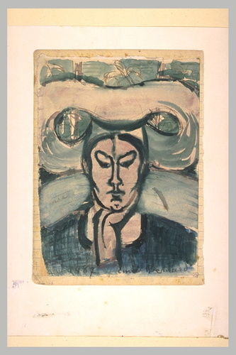 Emile Bernard - Bretonne en grande coiffe