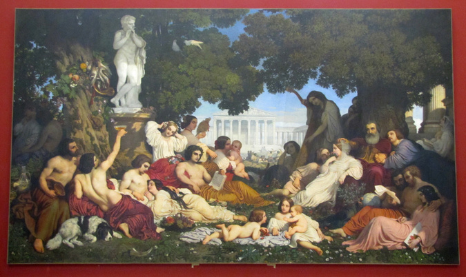Dominique Louis Papety - Rêve de bonheur