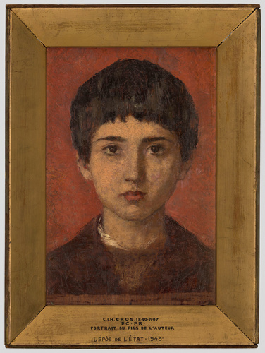 Henry Cros - Tête de jeune garçon