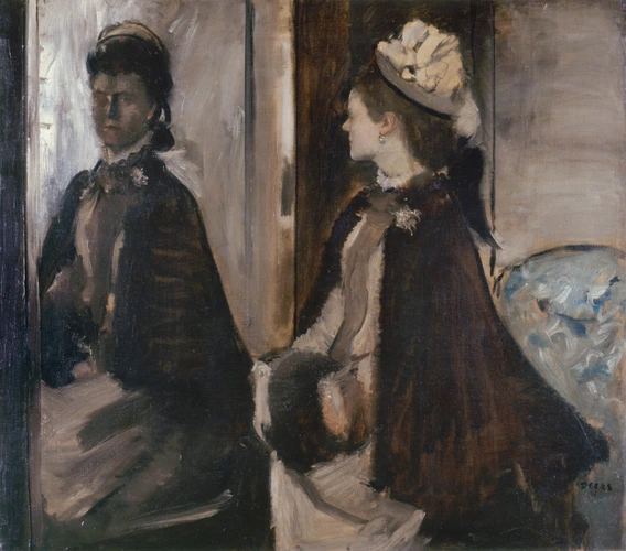 Madame Jeantaud au miroir - Edgar Degas