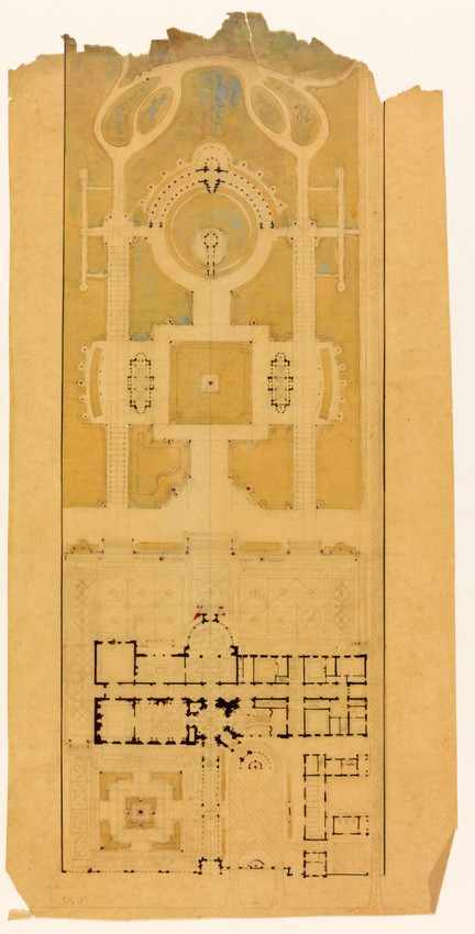 Hector Guimard - Beaux-arts : concours 1ère classe, Une villa sur une île