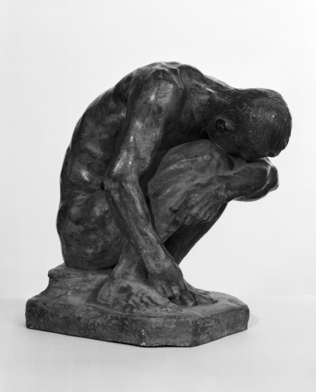 Paul Bartlett - Homme accroupi