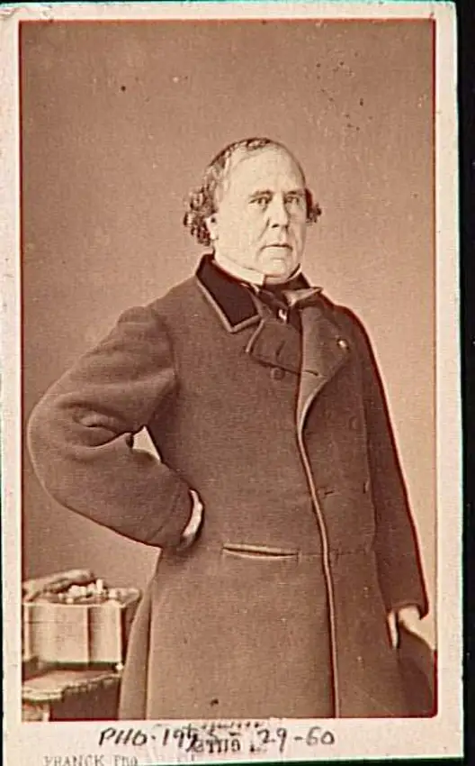 Franck - Segris, ministre des Finances en 1870, né en 1811 mort en 1880