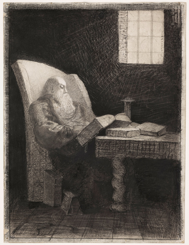 Odilon Redon - Le liseur