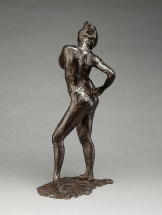 Edgar Degas - Danseuse attachant le cordon de son maillot