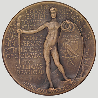 Augustus Saint-Gaudens - Columbian Exhibition - Christopher Columbus