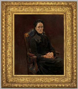 Jules-Alexis Muenier - Portrait de Madame Pâris, belle-mère de l'artiste