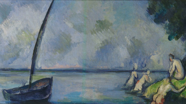 Focus collection • La Barque de Paul Cézanne
