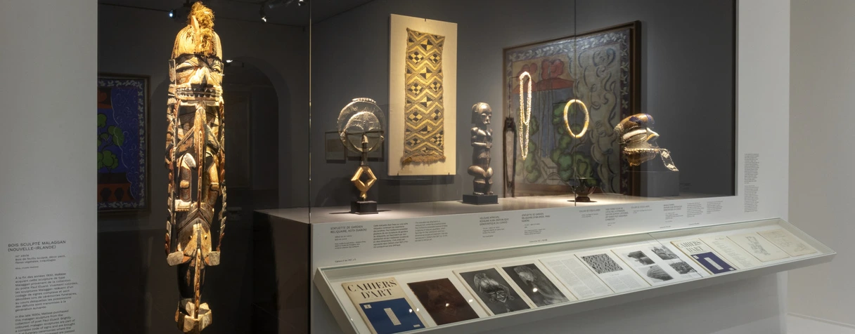 Vue de l'exposition « Matisse. Cahiers d'art, le tournant des années 30 »