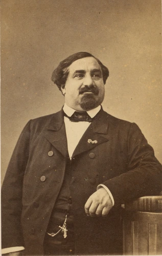 Achille Jubinal né et mort à Paris 1810-1875, littérateur, journaliste, député - Atelier Nadar