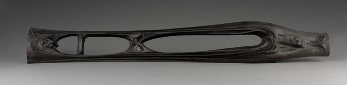 Hector Guimard - Motif de grand balcon demi-galbé