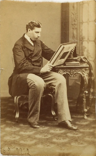 André Adolphe Eugène Disdéri - Portrait de jeune homme