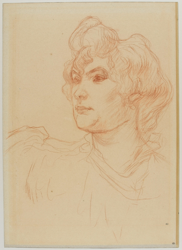Henri de Toulouse-Lautrec - Tête de femme