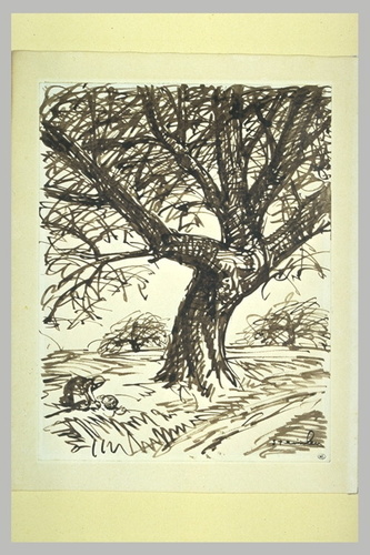 Théophile Alexandre Steinlen - Les trois arbres