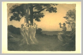 La Musique et la Danse - Alphonse Osbert