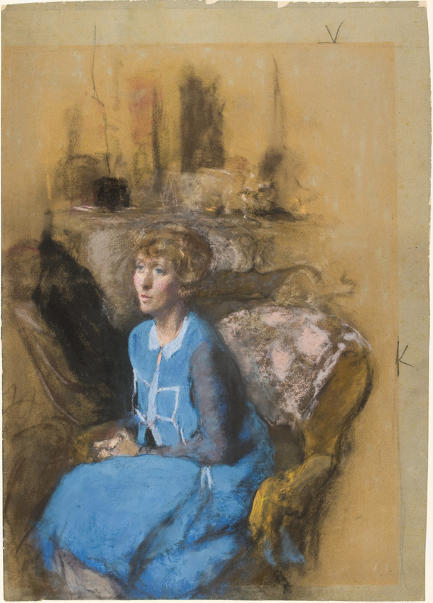 Edouard Vuillard - La Dame en bleu