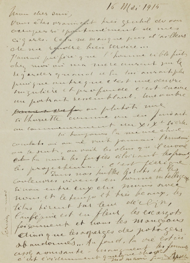 Préface Manuscrite Autographe Paul Allard – Rome Souterraine, Rouen 1872
