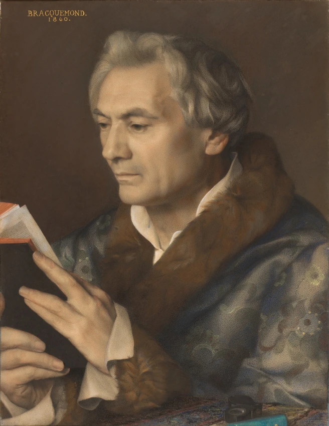 Portrait du docteur Horace de Montègre - Félix Bracquemond
