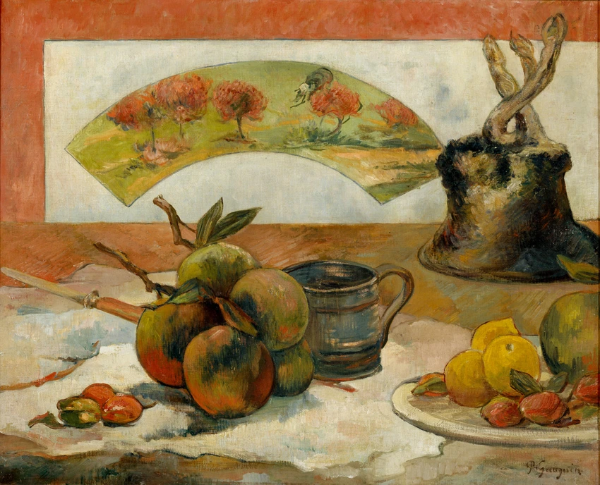 Paul Gauguin - Nature morte à l'éventail