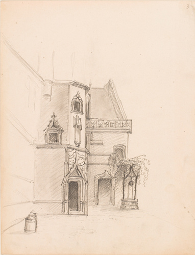 Zélia Boitte - Vue de l'hôtel de Cluny
