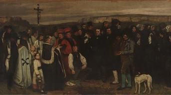 Gustave Courbet, Un enterrement à Ornans, dit aussi Tableau de figures humaines,