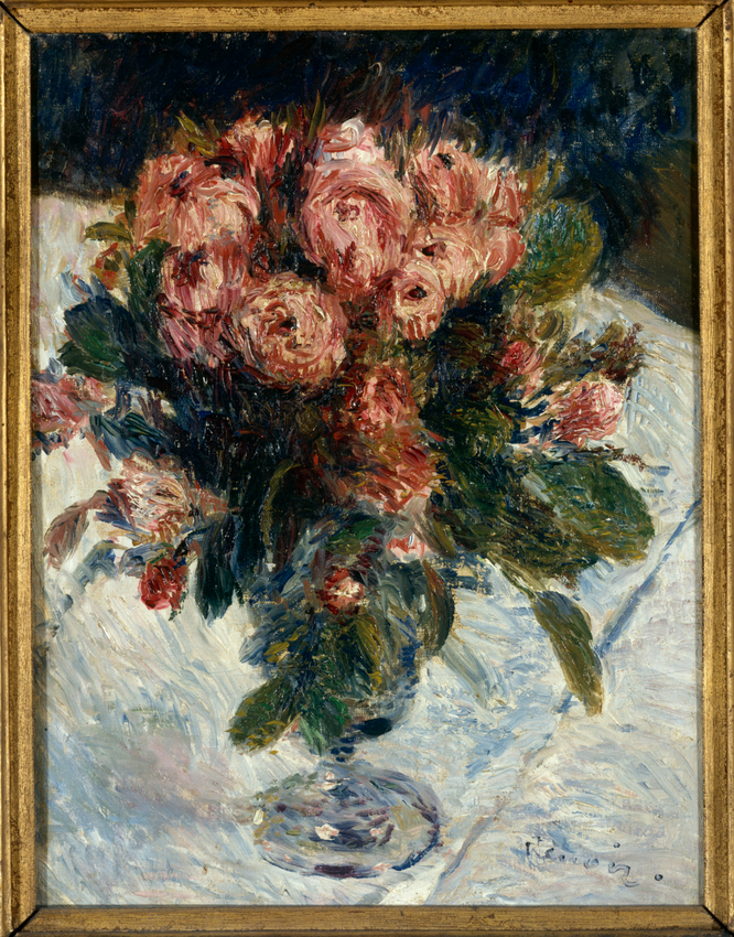 Auguste Renoir - Roses mousseuses