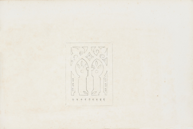 Enguerrand du Suau de la Croix - Motif gothique