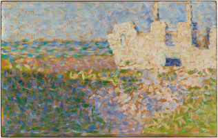 Georges Seurat - Ruines à Grandcamp