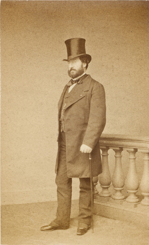 Franck - Emile Augier né à Valence en 1820 mort en 1889, auteur dramatique, memb...